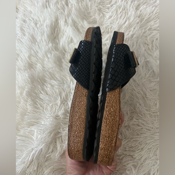 Birkenstock Shiny Snake Madrid Sandals - Women’s Size 5 - Picture 4 of 9